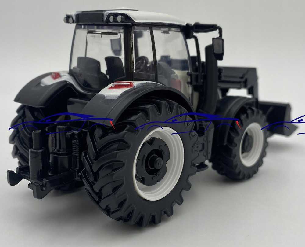 Bburago BBU traktor Valtra su ładowaczem czołowym 31638
