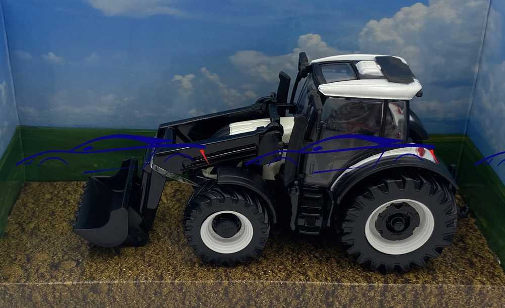 Bburago BBU traktor Valtra su ładowaczem czołowym 31638