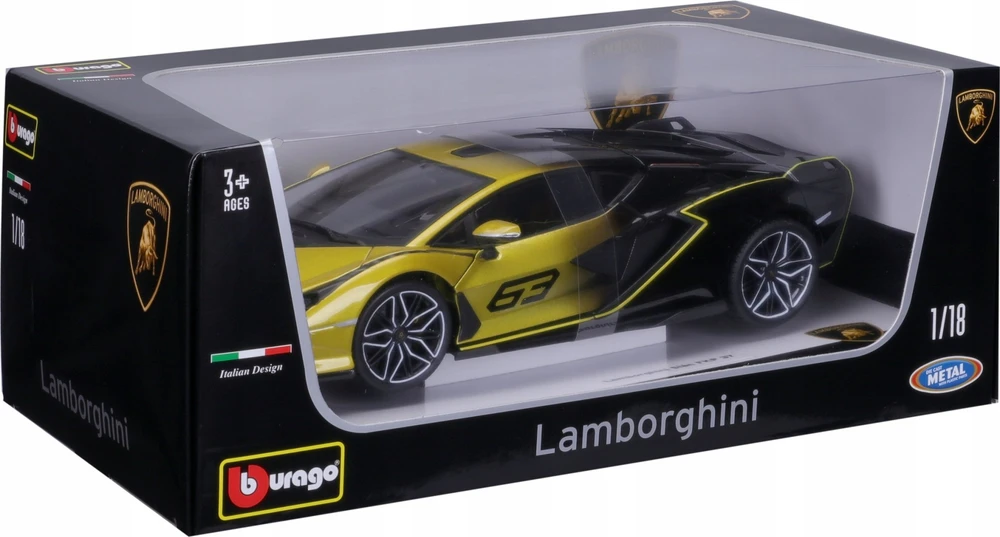 BBURAGO 1:18 automodelis Lamborghini Sian FKP 37, 18-11100