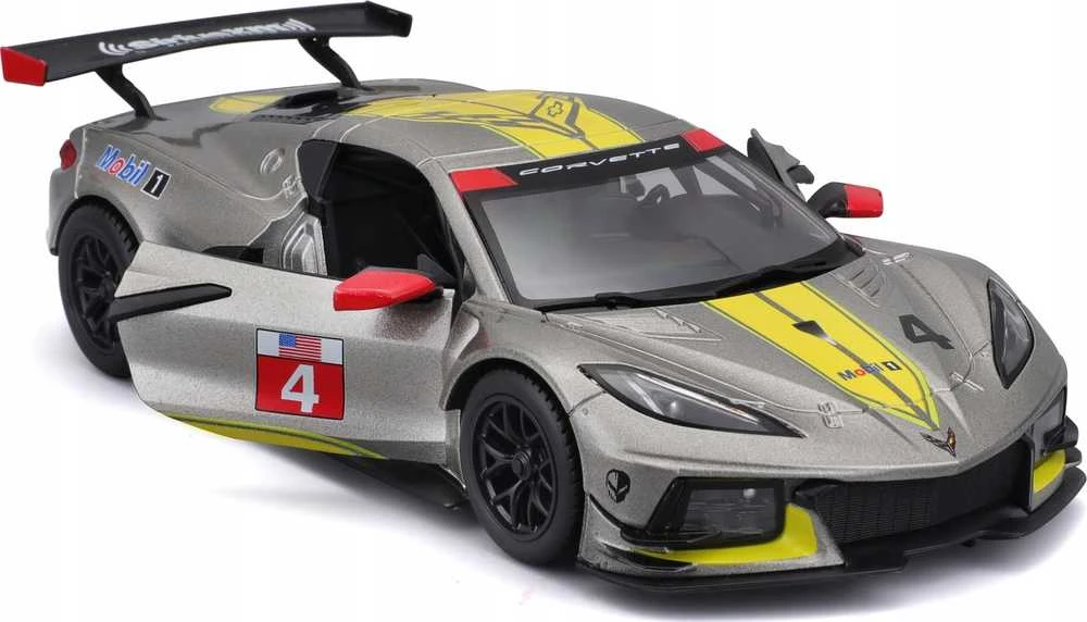 BBURAGO 1:24 automodelis 2020 Chevrolet Corvette C8R, 18-28024
