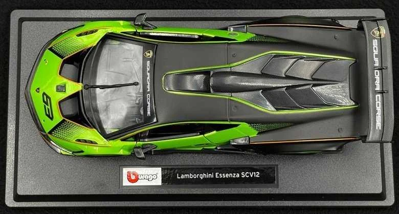 BBURAGO 1:24 automodelis Lamborghini Essenza SCV12, 18-28023