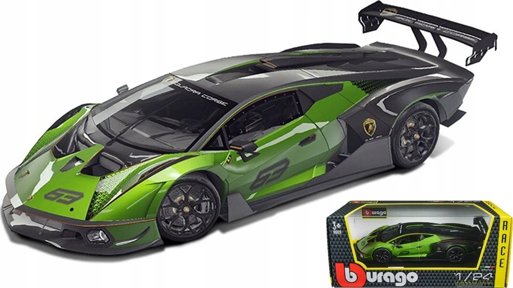 BBURAGO 1:24 automodelis Lamborghini Essenza SCV12, 18-28023
