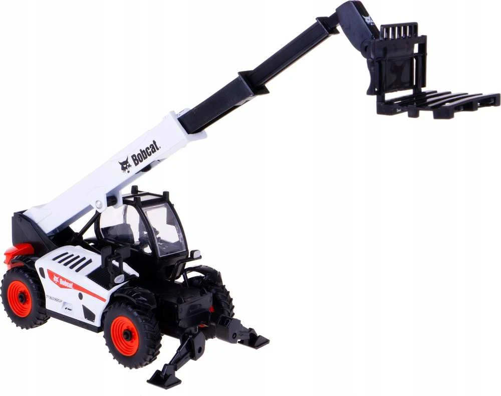 BBURAGO 1:48 teleskopinis krautuvas Bobcat T40.180SLP su padėklų šakėmis, 18-32087