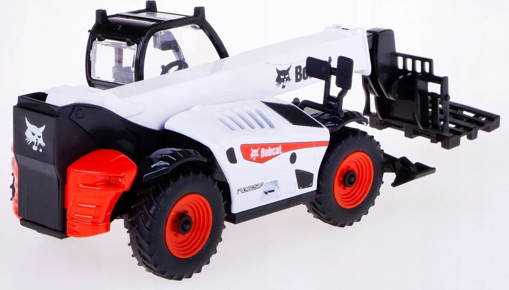 BBURAGO 1:48 teleskopinis krautuvas Bobcat T40.180SLP su padėklų šakėmis, 18-32087