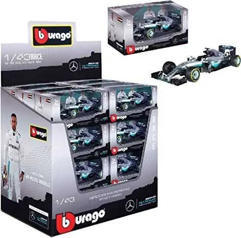 BBURAGO automodelis 1/43 Racing 2016 Mercedes AMG Petronas W07 Hybrid, 18-38026