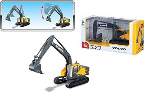Bburago vikšrinis ekskavatorius 1:50 Volvo EC220E
