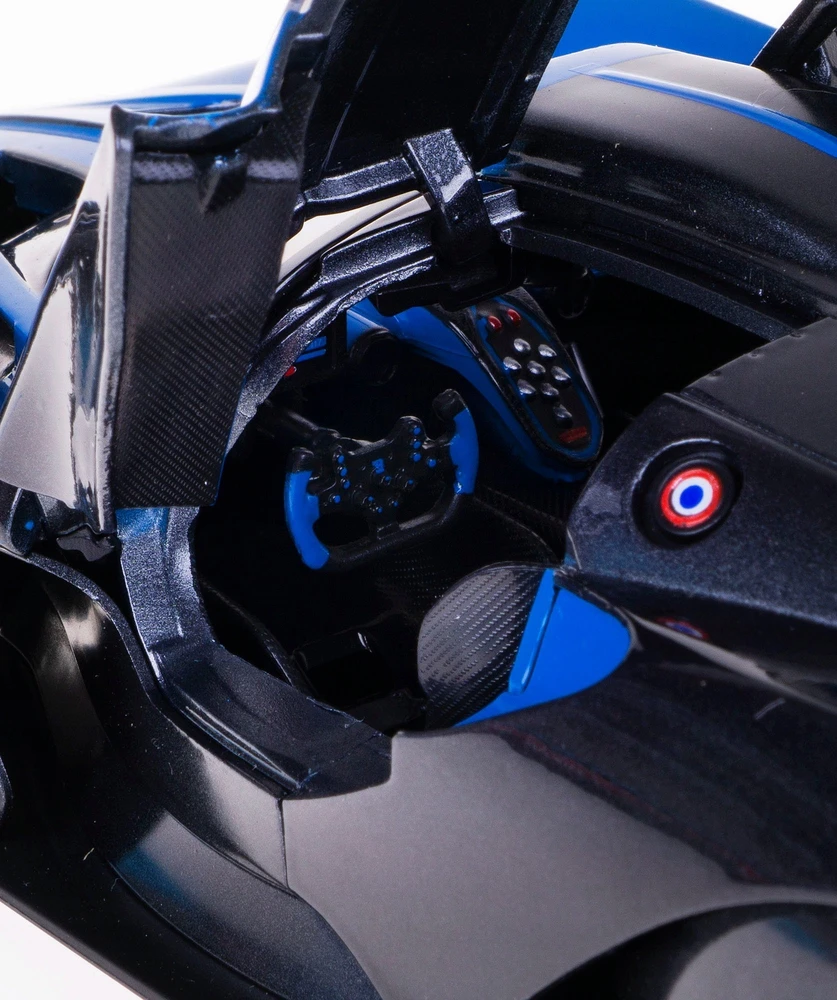 Bburago Bburago Bugatti Bolide, modelis automobilis (geltona/juoda)