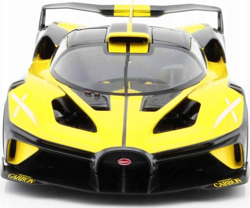Bburago Bburago Bugatti Bolide, modelis vehicle (yellow/juodas)
