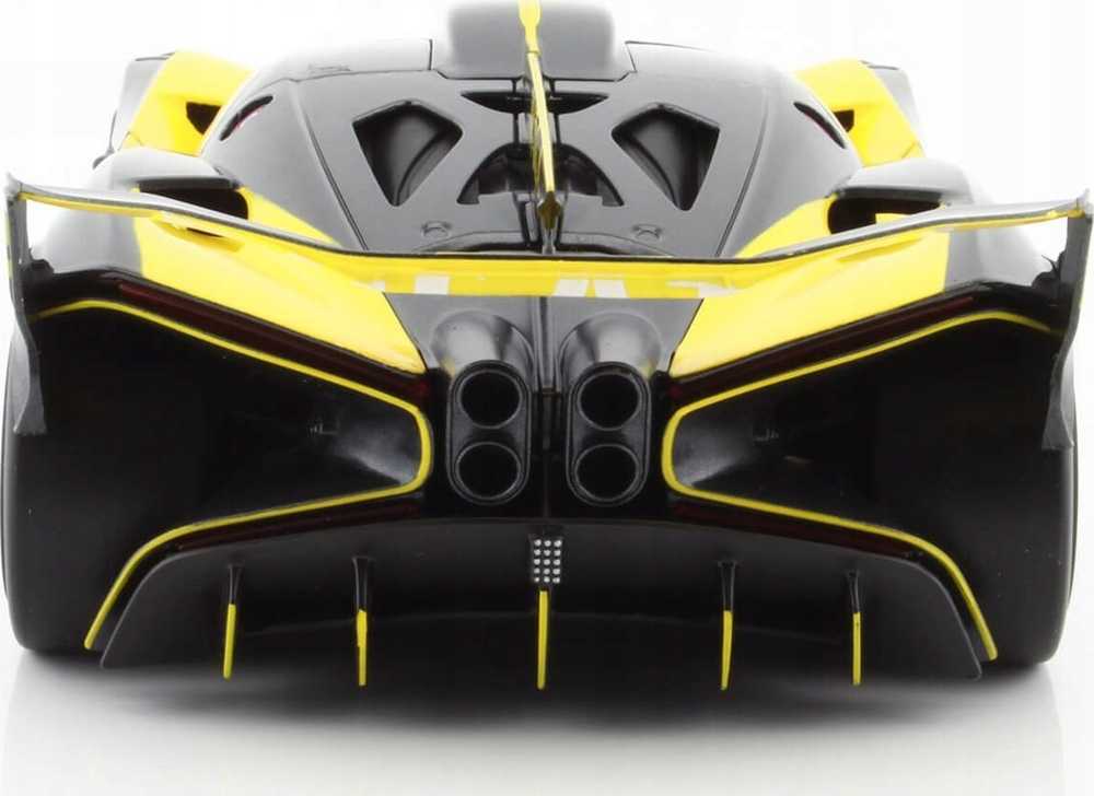 Bburago Bburago Bugatti Bolide, modelis vehicle (yellow/juodas)