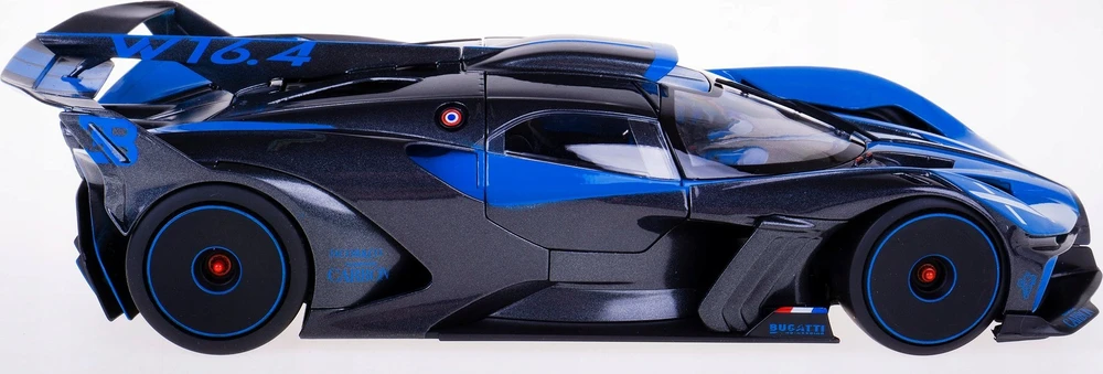 Bburago Bburago Bugatti Bolide, modelis automobilis (geltona/juoda)