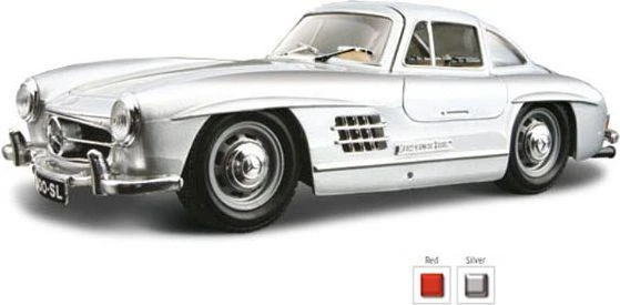 BBURAGO automodelis 1/24 Mercedes Benz 300 SL 1954, 18-22023