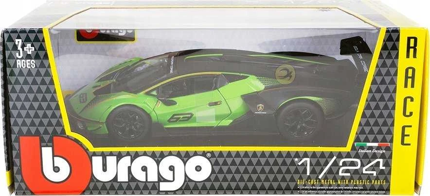 BBURAGO 1:27 auto modelis Race Lamborghini Essenza SCV12, 18-28017