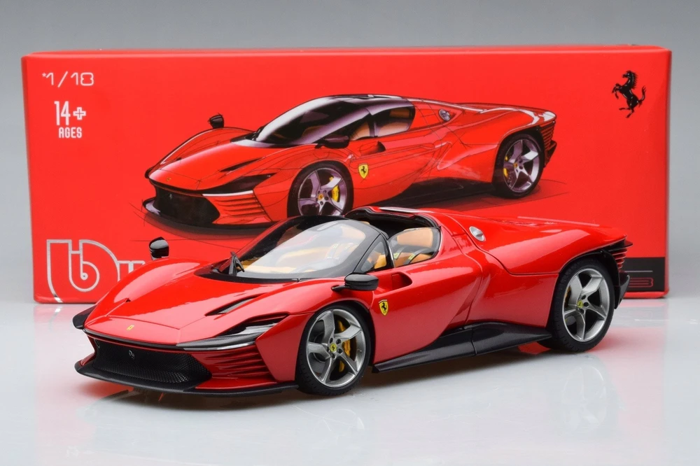 Bburago Ferrari Daytona SP3 Raudona 1:18 BBURAGO