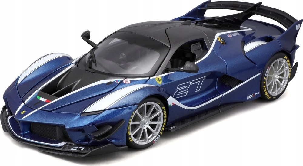 Bburago Ferrari FXX-K Evo #27 mėlynas 1:18 BBURAGO