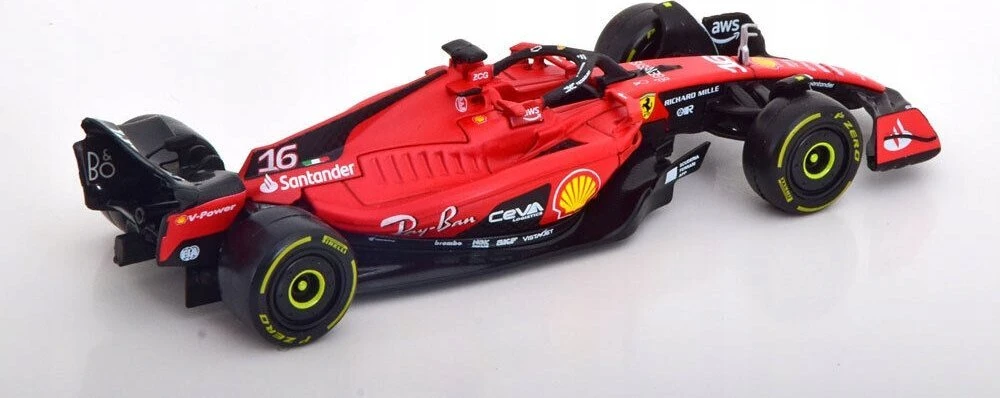 Bburago Ferrari Racing 2023 Sezonas Nr. 16 Leclerc BBURAGO