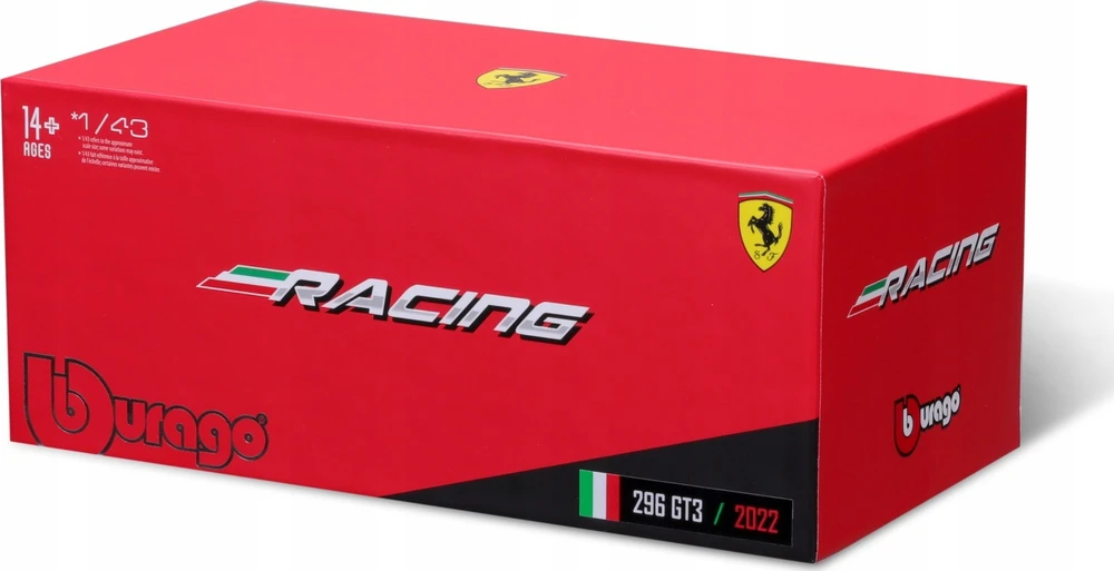 BBURAGO automodelis 1:43 Ferrari 296 GT3, 18-36313