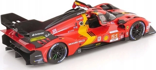 Modelių automobilių - Bburago Ferrari 499P LeMans Nr. 51 1:18 mastelis