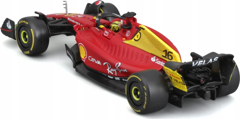 Bburago Ferrari Racing F1-75 Italijos GP 2022 #16 BBURAGO