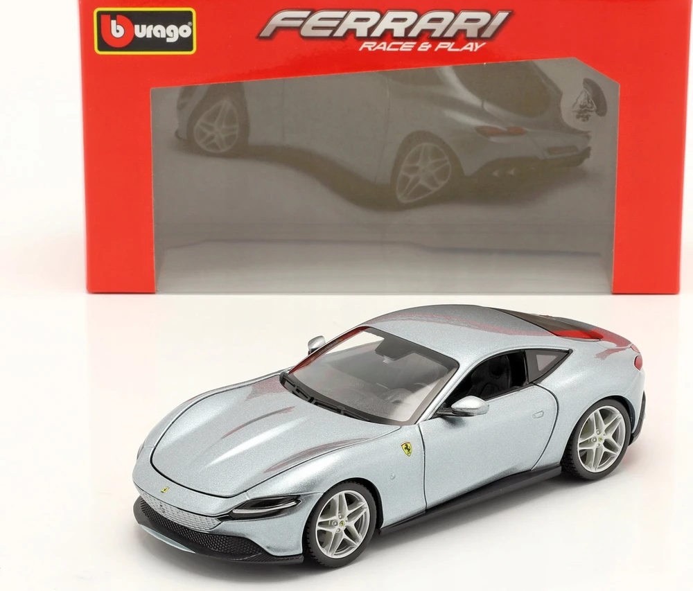 Bburago BBU 1:24 Ferrari Roma Pilkas 26029 GY