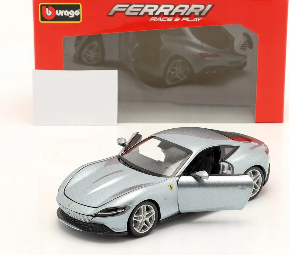 Bburago BBU 1:24 Ferrari Roma Pilkas 26029 GY