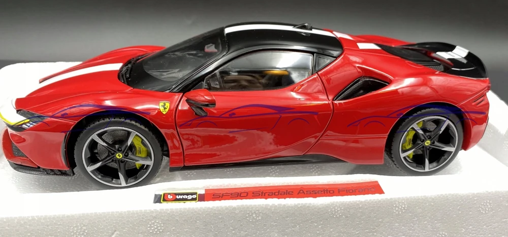 Bburago Ferrari SF90 Stradale red 1:18 BBURAGO