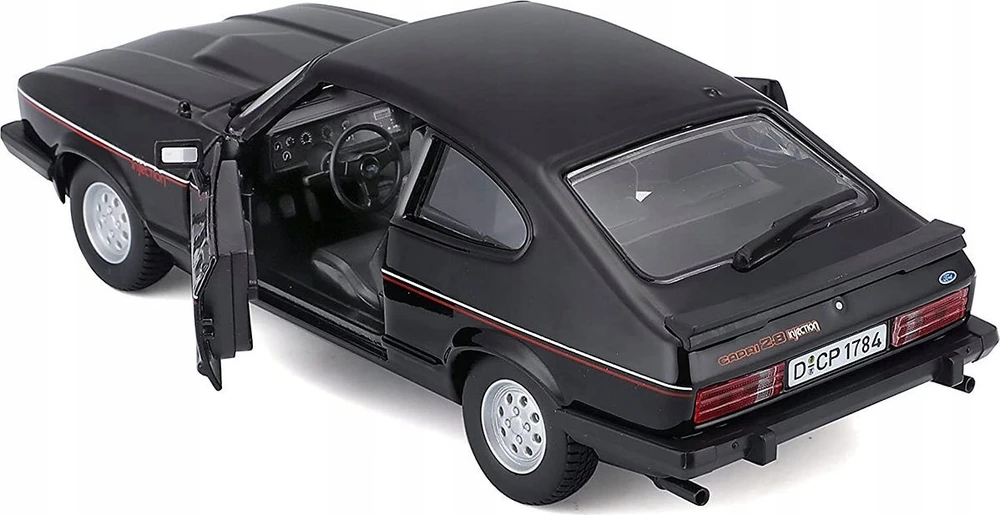 Bburago BBU 1:24 Ford Capri 1982 juodas 21093BK 14316