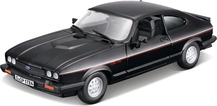 Bburago BBU 1:24 Ford Capri 1982 juodas 21093BK 14316