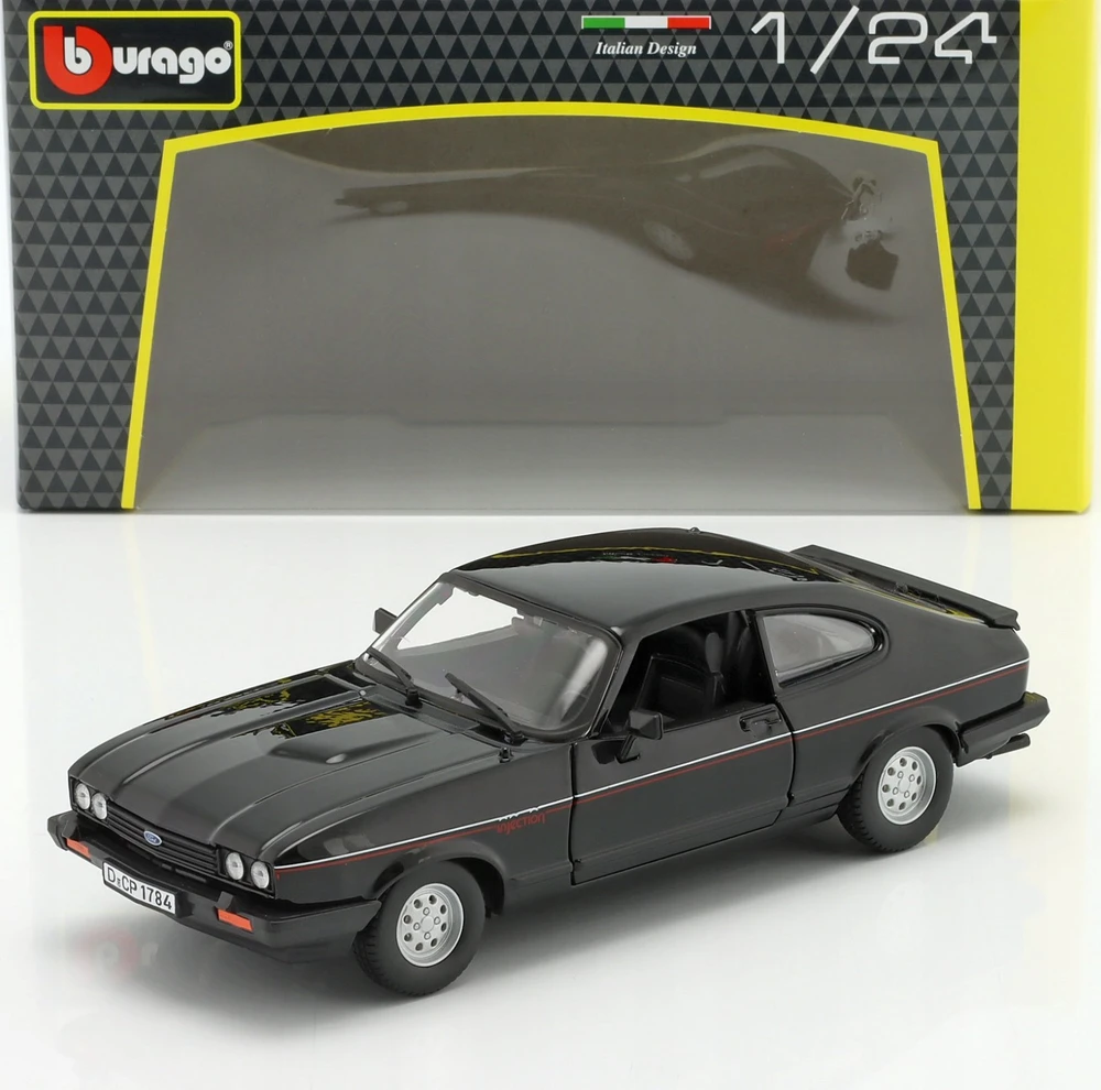 Bburago BBU 1:24 Ford Capri 1982 juodas 21093BK 14316