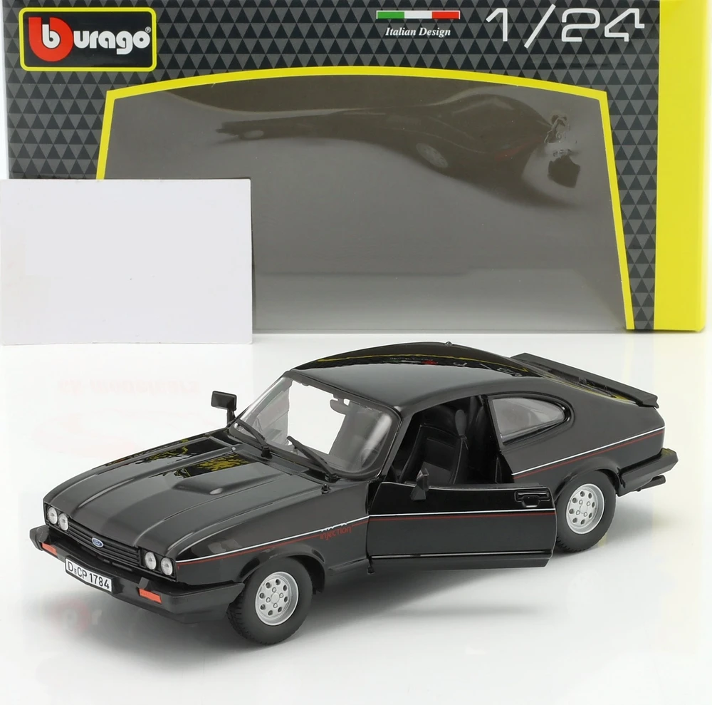Bburago BBU 1:24 Ford Capri 1982 juodas 21093BK 14316