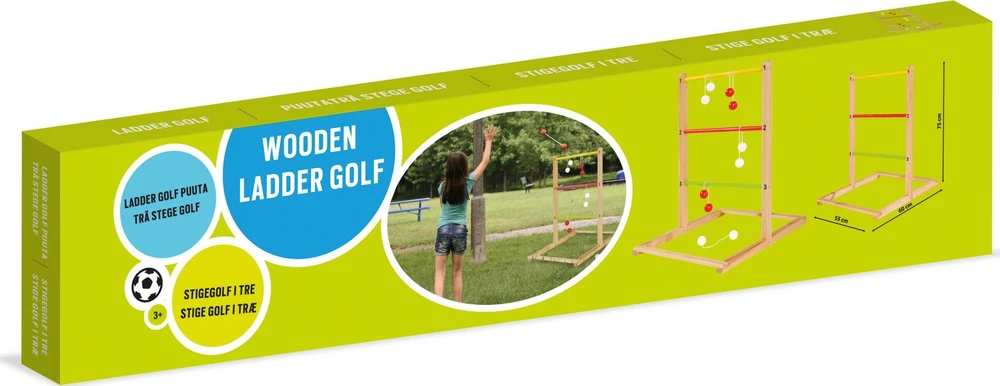 Bburago HAPPY SUMMER - Medinės kopėtėlės golfui (302195) / Lauko žaislai / Įvairūs
