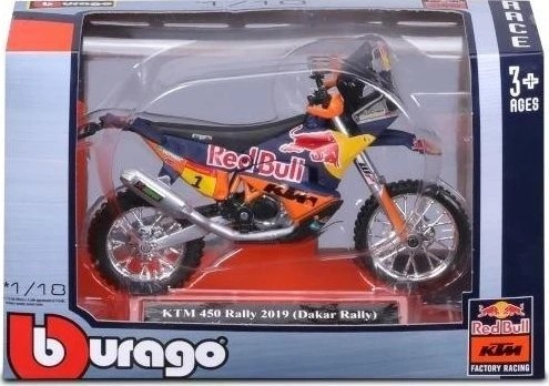 „Bburago KTM 450 Rally 2019“ (Dakaro ralis) BBURAGO