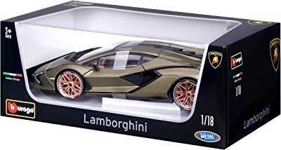Bburago BBU 1:18 Plus Lamborghini Sian FKP37 žalias 11046GN