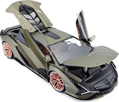 Bburago BBU 1:18 Plus Lamborghini Sian FKP37 žalias 11046GN