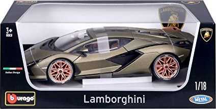 Bburago BBU 1:18 Plus Lamborghini Sian FKP37 žalias 11046GN