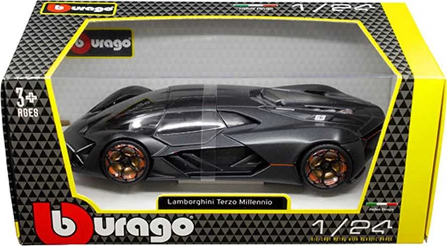 Bburago Lamborghini Terzo Millennio Juodas 1:24