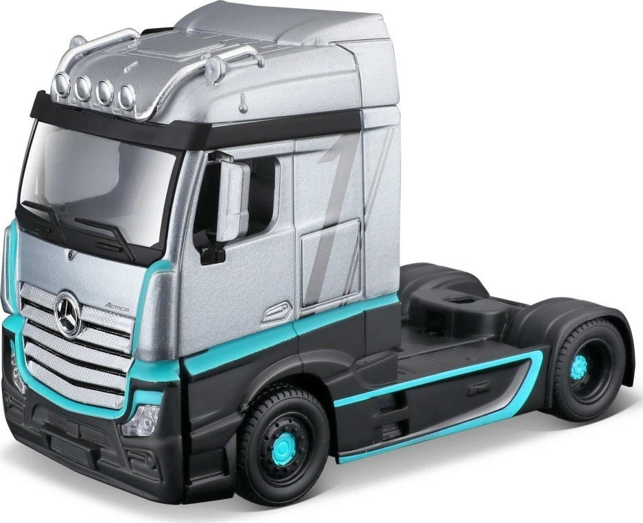 Bburago BBU 1:43 „Street Fire HaulersCustom“ sidabrinė/juoda 32202