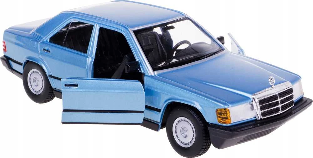 Bburago BBU 1:24 1987 Mercedes-Benz 190E Raudona 21103RD
