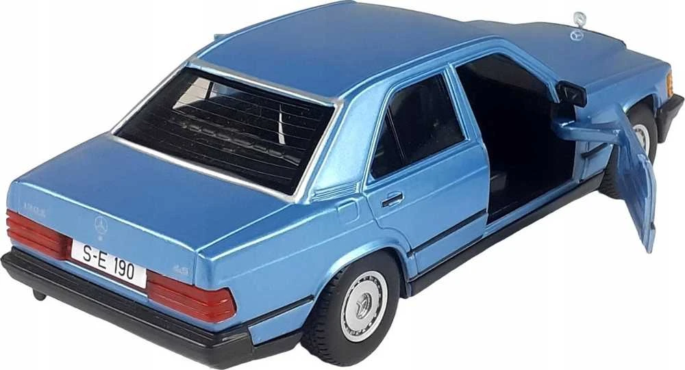 Bburago BBU 1:24 1987 Mercedes-Benz 190E Raudona 21103RD