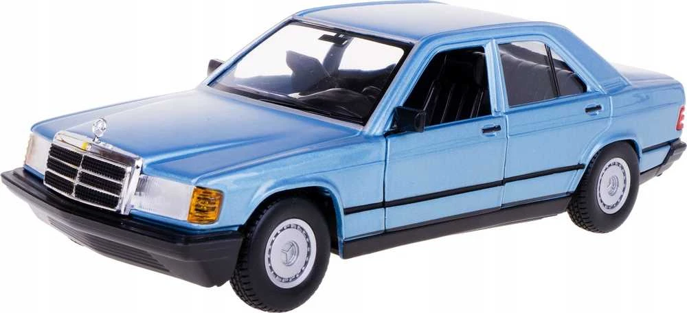 Bburago BBU 1:24 1987 Mercedes-Benz 190E Raudona 21103RD