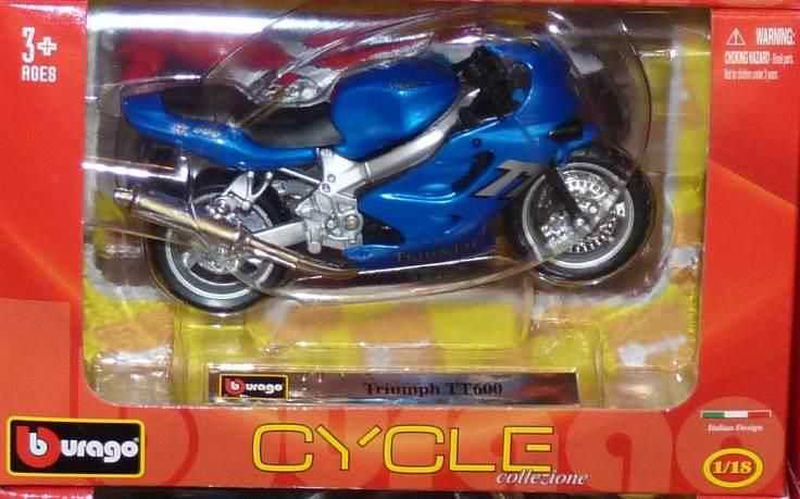BBURAGO 1/18 motociklas, asort., 18-51030