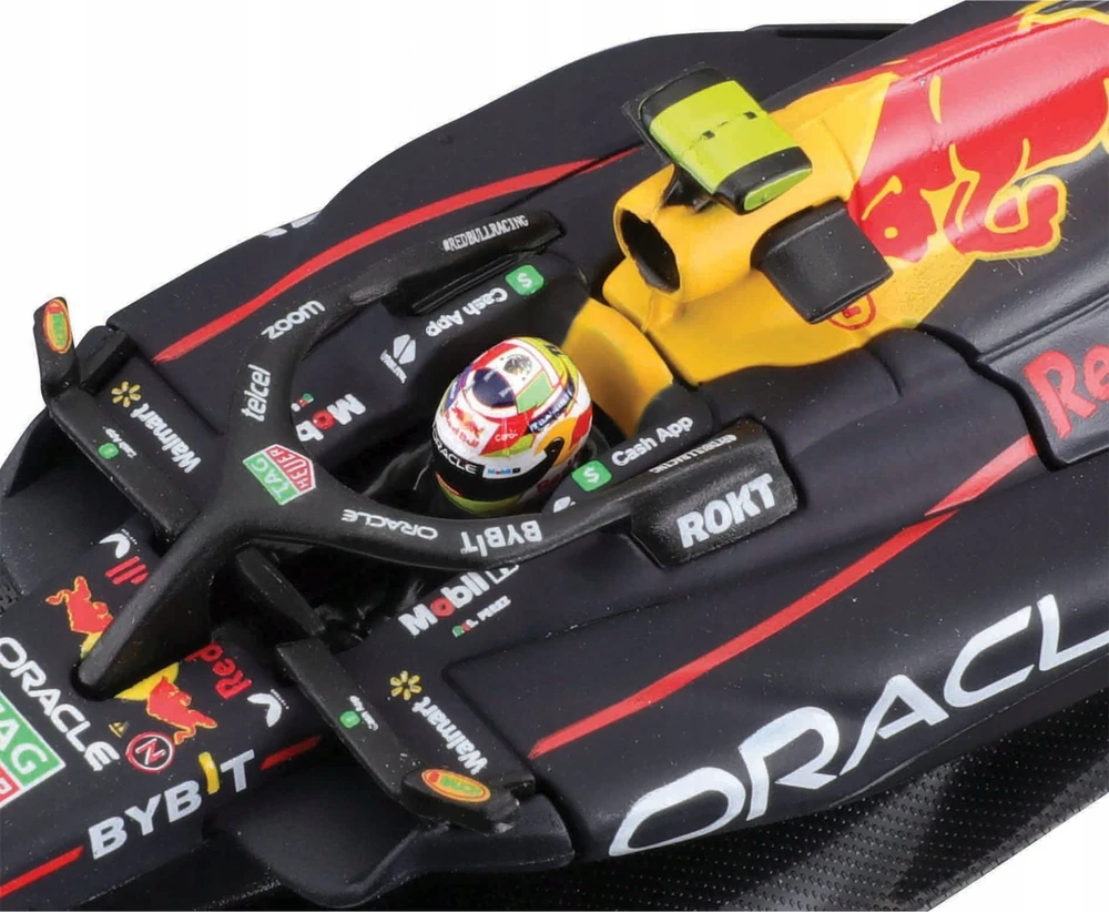 Bburago Race Oracle Raudona Bull Racing RB19 2023 #11 BBURAGO