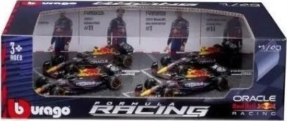 Bburago Raudona Bull Racing 4-pack1:43 BBURAGO