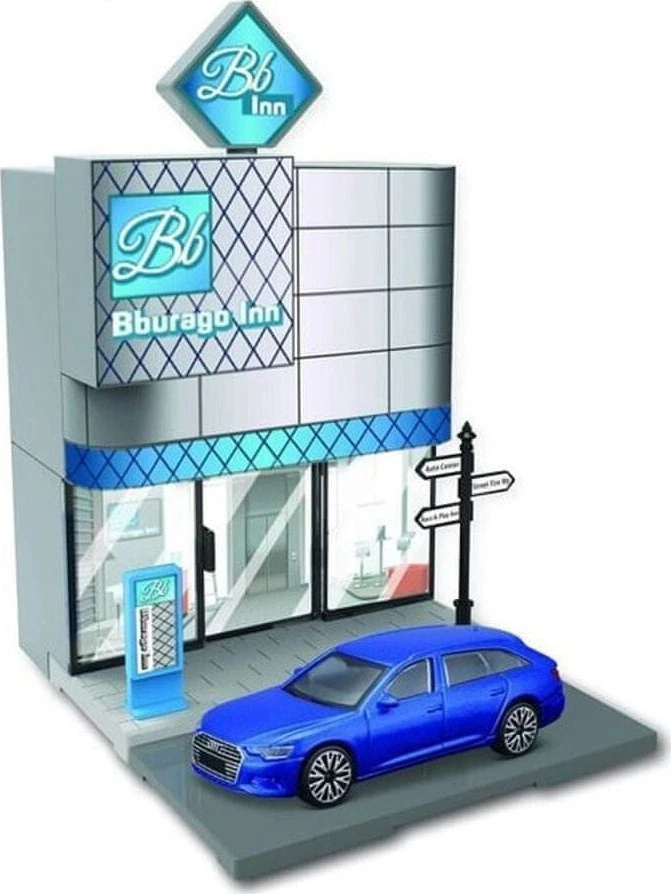 Bburago gatvės gaisrinės miesto viešbutis 1:43 BBURAGO