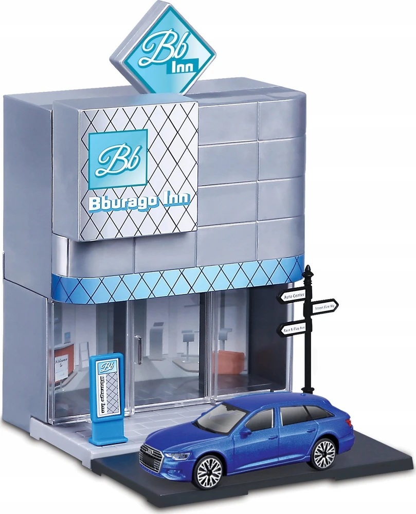 Bburago gatvės gaisrinės miesto viešbutis 1:43 BBURAGO