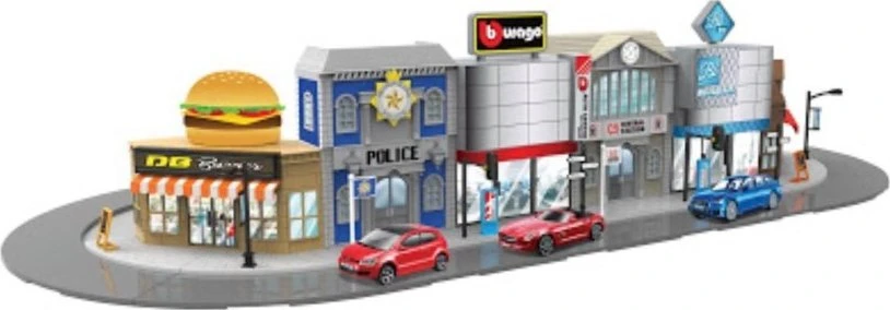 Bburago gatvės gaisrinės miesto viešbutis 1:43 BBURAGO