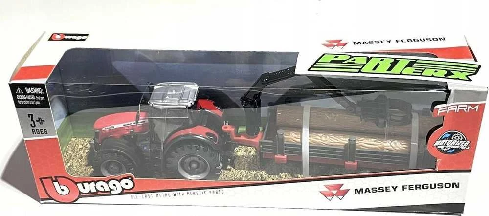 Bburago BBU Massey Ferguson 8740S medinėms vielai 31659