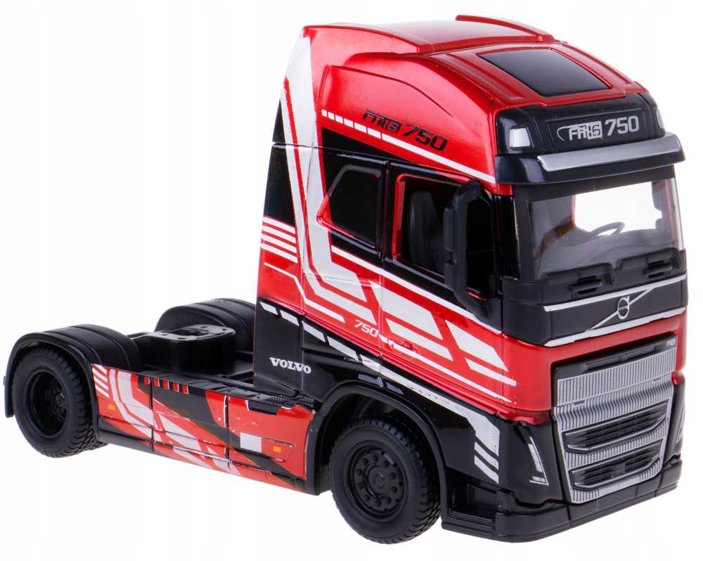 Bburago VOLVO FH16 750 GIGASPACE Sunkvežimis 1:43 raudona (32203)