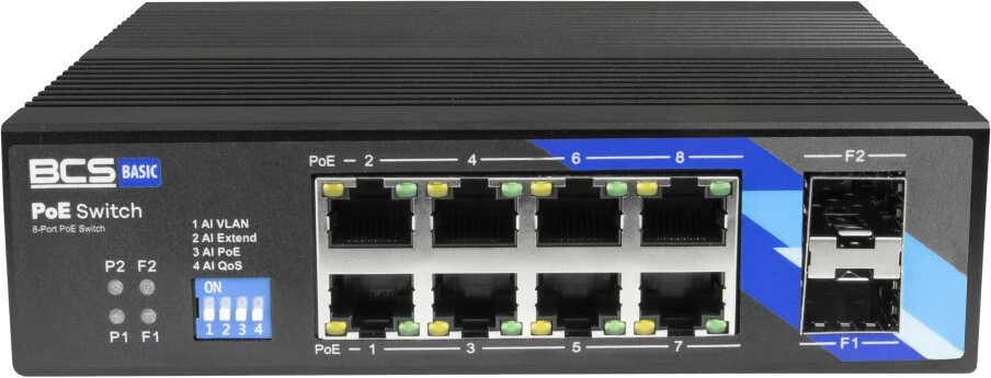 Šakotuvas Bcs Basic BCS-B-ISP08G-2SFP
