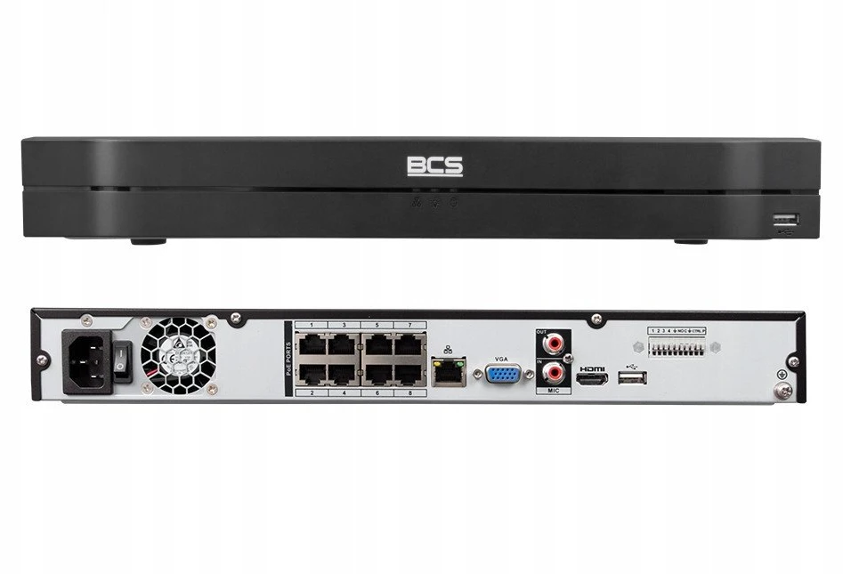 Bcs linija BCS-L-NVR0802-A-4KE-8P (2L)