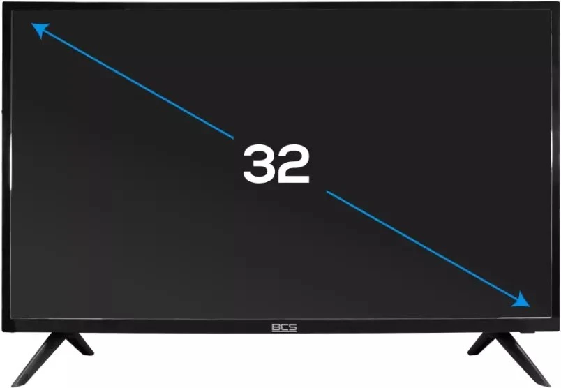 Monitorius BCS BCS-MLED32FHD Pramoninis LCD monitorius 32 colių, skirtas nepertraukiamam veikimui visą parą BCS UNIVERSAL